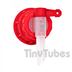 Tappo con Rubinetto Rosso D50 Portata di 1,5 Litri