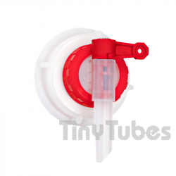 Tappo con Rubinetto Rosso D61 Portata di 5 Litri