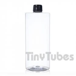 Flacone TUBE 400ml 25% R-PET Trasparente