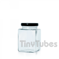 Contenitore CUBIC in Vetro Trasparente 150ml