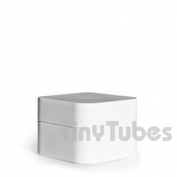 Barattolo PP da 10ml Quadrato