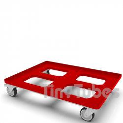 Carrelli da trasporto (816x616mm) Rosso