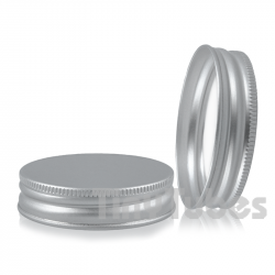 Coperchio in Alluminio per Vaso di Vetro da 5 ml.